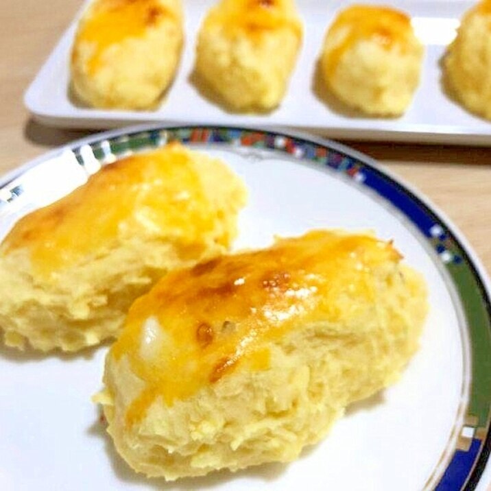 オーブン・生クリームなしトースターでスイートポテト